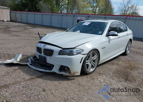 2015 BMW 535I z USA, uszkodzony, nr VIN WBA5B1C52FD922491